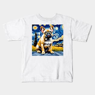 French Bulldoggy Night Kids T-Shirt